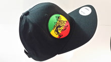 Black Rasta Flatbill Hat